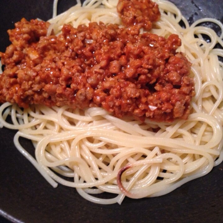 お肉と間違える 大豆ミートdeミートソース レシピ 作り方 By ピタちゃん6009 楽天レシピ お肉と間違える 大豆ミートdeミートソース レシピ 作り方 By ピタちゃん6009 楽天レシピ